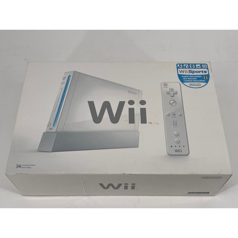 Nintendo Wii RVL-001 Home Console (White) - BRAND NEW
